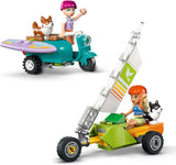 LEGO Friends Strandavontuur met honden Bouwspeelgoed voor meisjes, 6 jaar oud Dierenspeelset met 2 minifiguren en 2 Corgi-figuren Creatief kindercadeau Surfplankavontuur bouwset 42641 Bouwsets Besuche in LEGO-Store