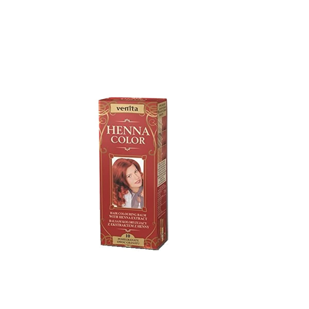 Henna Color 111 Natuurlijke conditioner voor blond haar Haarkleur Natuurlijk haarkleuringseffect Henna Eco-haarverf Naty Shop Lichtrood 75 ml (1 pak)