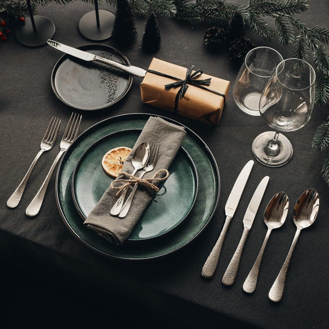 Amefa Sierra bestekset 6 personen | 24-delige roestvrijstalen 18/10 keuken Naty Shop