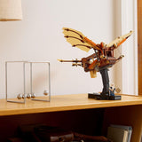 LEGO Icons Leonardo Da Vinci's vliegmachine met klapperende vleugels - Inclusief minifiguur en standaard - Bouwset voor volwassenen - Woondecoratieset - Cadeau-idee - 10363 Bouwsets Besuche den LEGO-Store