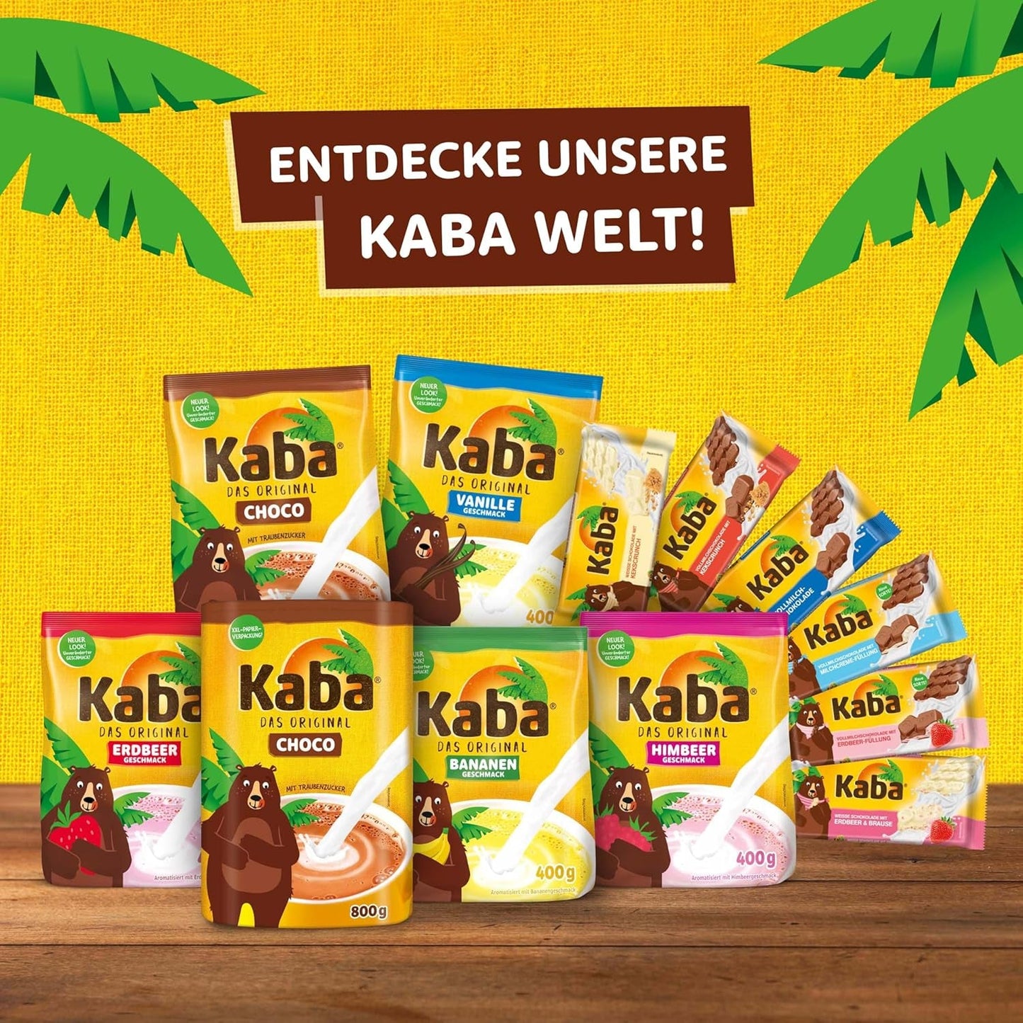 Kaba volle melk- en melkroomchocolade, gevulde chocoladereep, reep van 90 g, smeltende chocolade met lichte melkroom en originele Kaba-smaak