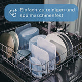 Stasher Bag Premium siliconen herbruikbare voedselzak Halve gallon Blauw Duurzaam Oven Vaatwasmachine Vriezerbestendig Milieuvriendelijk Lunchtas Voedselbereiding 1893 ml Voedselbewaardozen Naty Shop