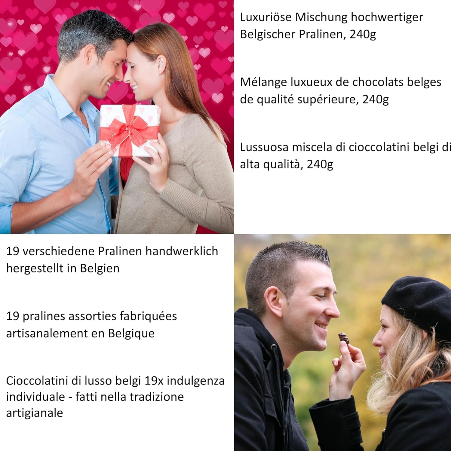Limar Belgian Luxury Chocolates: 19 individuele lekkernijen – vervaardigd in traditionele stijl