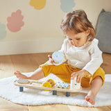 Janod - Sweet Cocoon muzikale nummers - 5 muzikale activiteiten voor kinderen - Vroege muzikale educatie - FSC houten speelgoed - Vanaf 12 maanden, J04058 Baby Toys Naty Shop