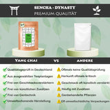 YC Yang Chai Sencha Groene Thee BIO 250G - Japanse losse thee met bergamotsmaak - Originele Japanse groene thee "Sencha Dynastie" uit gecontroleerde biologische teelt