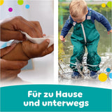 Pampers Fresh Clean vochtige doekjes, 12 verpakkingen van 52 doekjes, totaal 624 doekjes, lichte geur, ook geschikt voor handen en gezicht