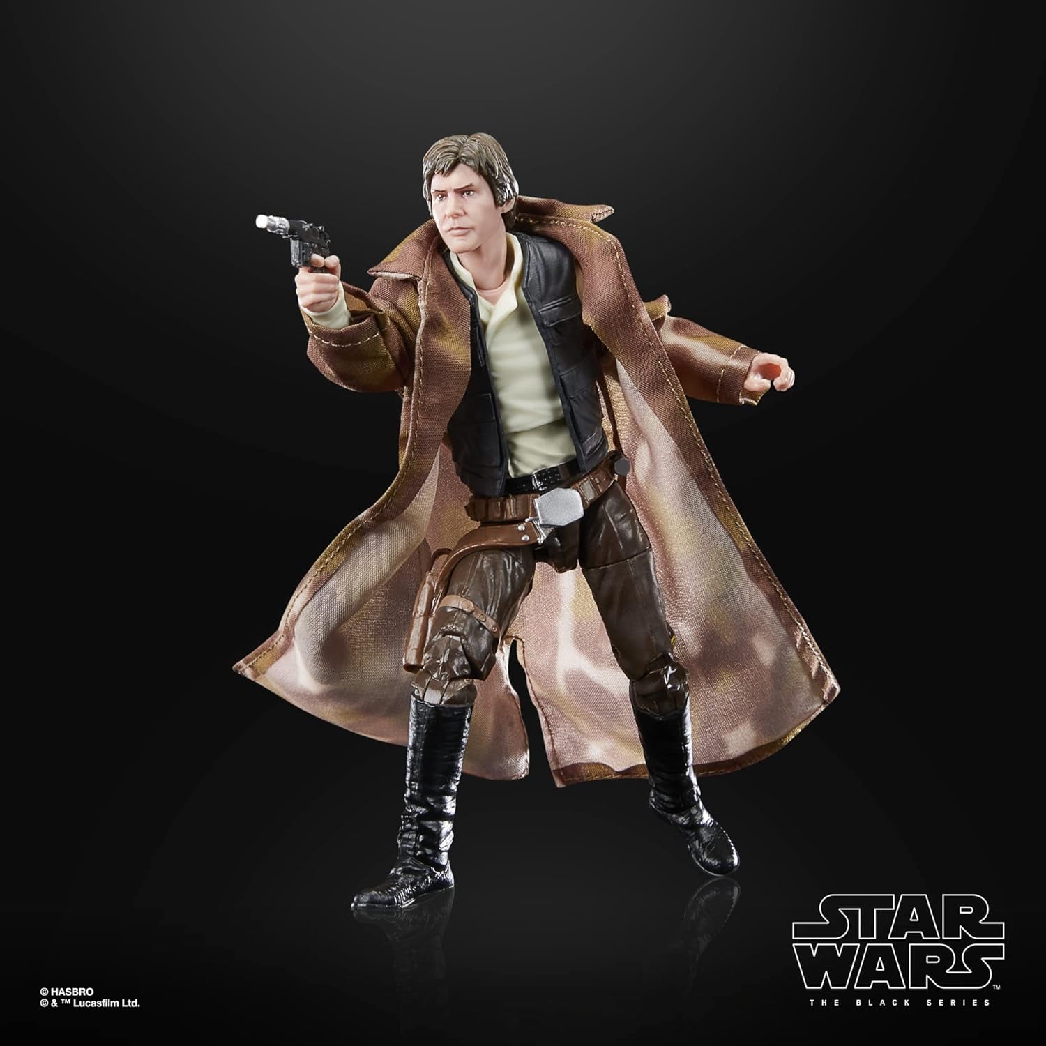 Star Wars Black Series Han Solo, 15 cm hoog actiefiguur Zu Wars: The Return of the Jedi Knight Actiefiguren Naty Shop