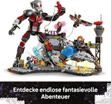LEGO Marvel Captain America: Civil War Action Duel - Superheldenspeelset met 8 minifiguren - Speelgoedvliegtuigbouw- en speelset - Cadeau voor jongens en meisjes 76314 Bouwsets Besuche in LEGO-Store