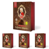 Reber Mozart-balletjes met pure chocolade, verpakking van 6 met marsepein en nougat, veganistisch - 1 x 120 g