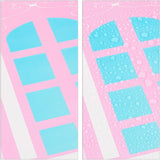 Relaxdays Kinderkamerplank, prinsessenkasteel, kunststof, doe-het-zelfkast met deuren, HBT: 128 X 110 X 37 Cm, roze Naty Shop Dollhouses