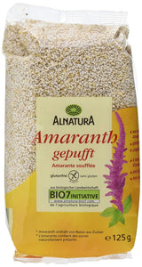 Biologische geëxpandeerde amarant, 125 g