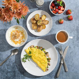 Zen Buffet porseleinen serviesset, servies voor 6 (30 stuks), wit (kopjes)