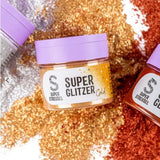 Super Streusel, Super Glitter Powder Gold, glitterpoeder, goud, 10 gram Glitter Naty Shop