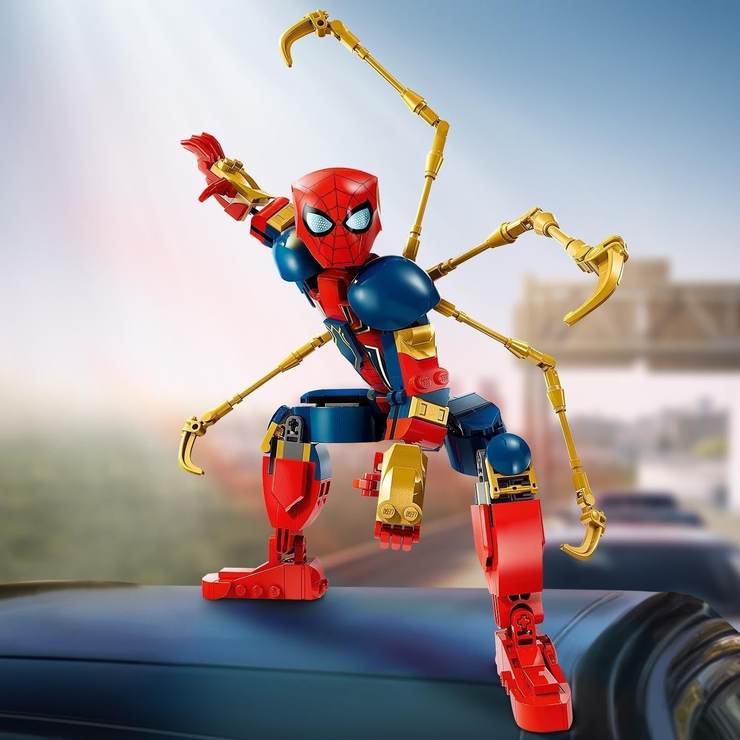 LEGO Marvel Iron Spider-Man bouwstenen Superheld-actiespeelgoed voor kinderen vanaf 8 jaar Jongens en meisjes Harnasset Bouwbaar model Avengers Cadeau-idee voor Marvel-filmfans 76298 Bouwsets bij LEGO-Store