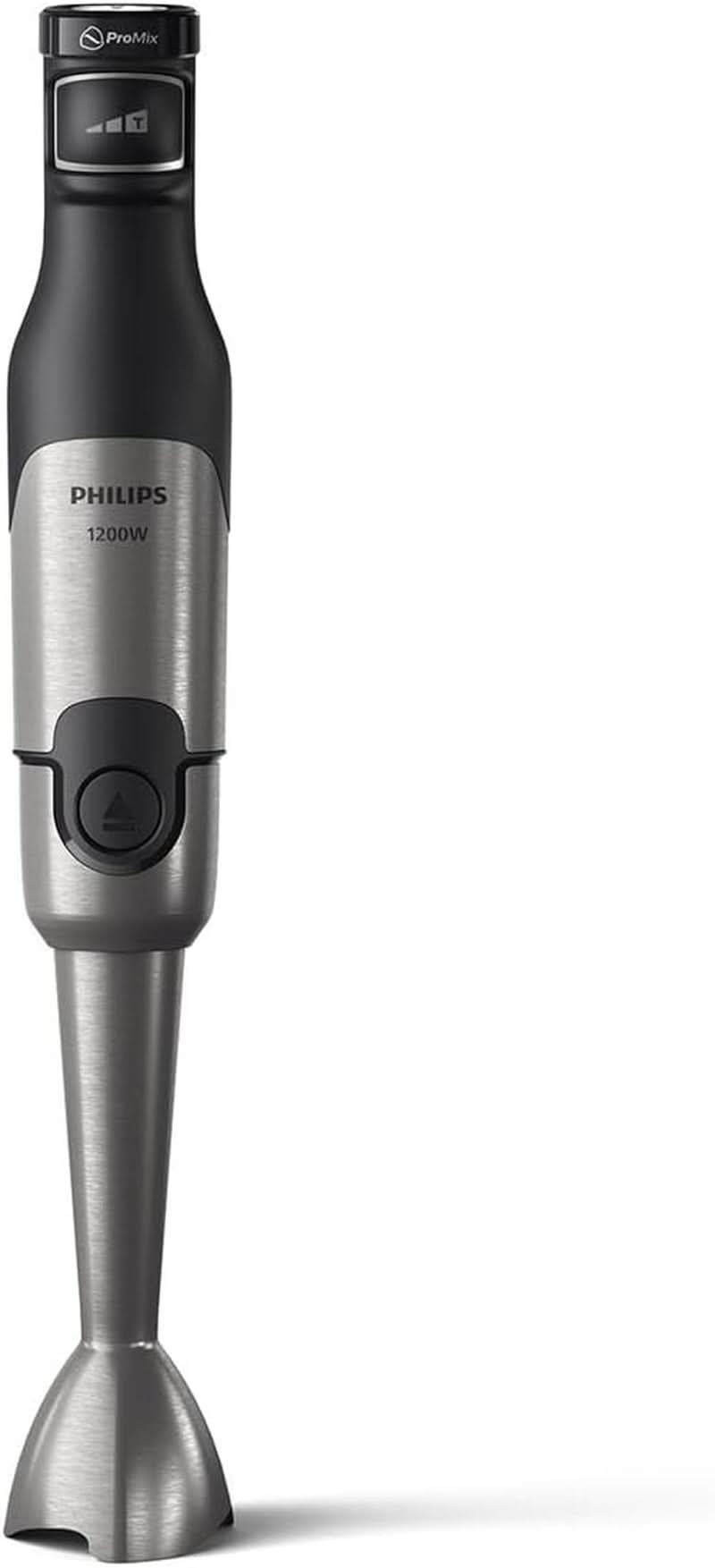 Philips 5000-Serie Stabmixer - 1200W Leistung. Promix-technologie. Led Geschwindigkeitsanzeiger. Stufenlose Geschwindigkeitseinstellung. Compact ontwerp. Leicht Zu Reinigen. Schwarz (HR2681/00) Keuken Naty Shop Keukenmixer