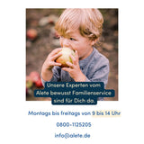 Alete Volkoren appelschijfjes biologische taarten 8 x 132 g