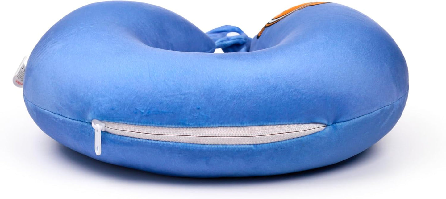 Puckator Swapseazzz Adoramals oceaan anemoonvis 2-in-1 reiskussen en knuffel Reiskussens Naty Shop
