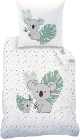 Kinderbedlinnen, Koala beer, unisex, 100% katoen Beddengoed - kinderen Naty Shop
