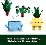LEGO Botanicals Happy Plants - DIY-set voor kinderen met 2 kunstbloemen en 2 kleurrijke bloempotten met cartoongezichten - Cadeau-idee voor meisjes vanaf 9 jaar - 10349 Besuche bouwsets in LEGO-Store