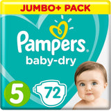 Pampers (oude versie), slipje, maat 4, 9 kg-15 kg, pakket van drie (1 x 88 luiers)