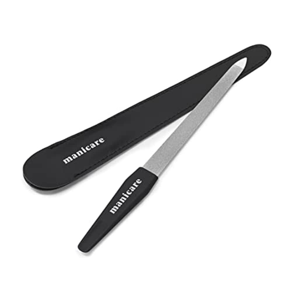 Nagelvijl gevoerd Natuurlijke en kunstmatige nagelvijl Dubbelzijdig Medium korrel Sterk Heavy Duty Thuissalon Professionele manicure pedicure 2 stuks