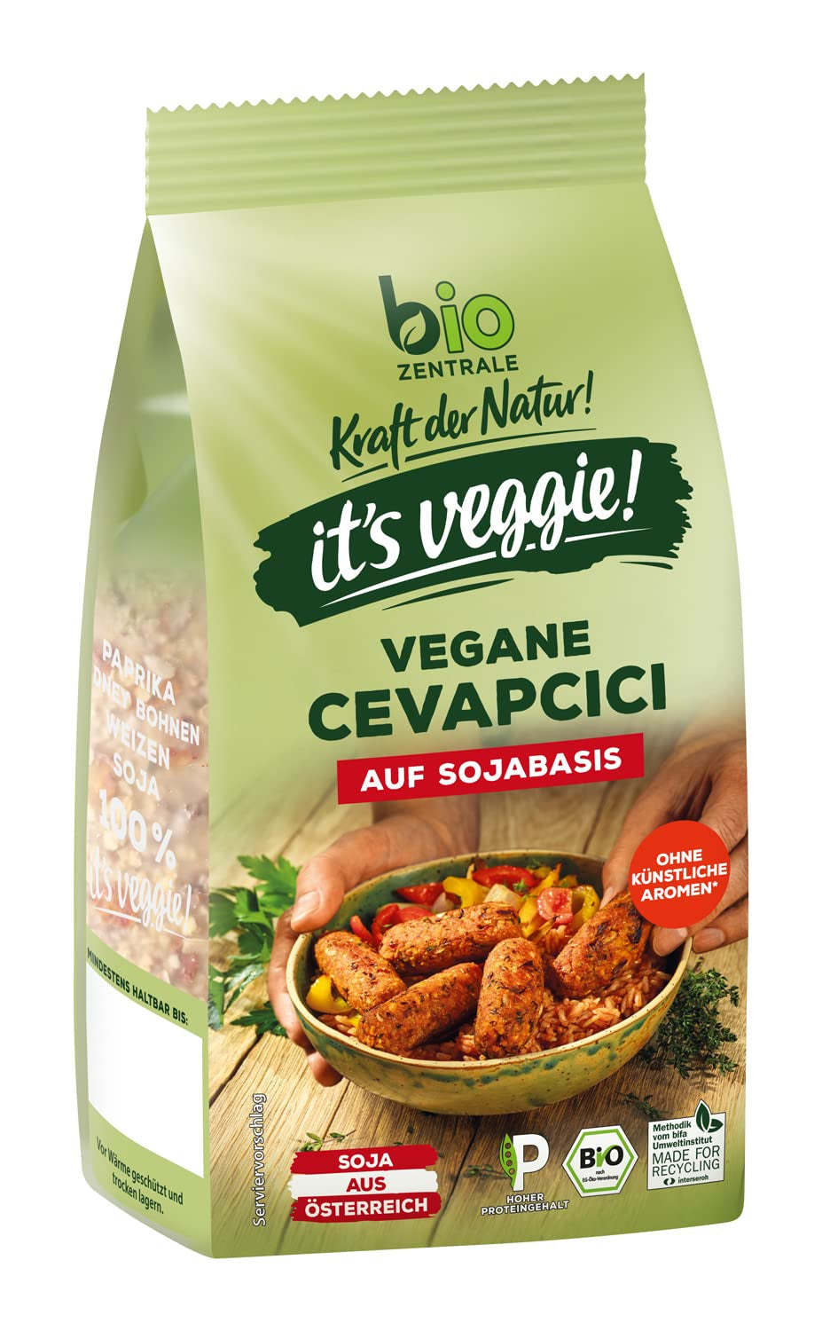 Biozentrale Bulgur in bakje met groenten en gember | 200 g perfect voor een snelle afhaalmaaltijd | bron van veganistisch eiwit | gemakkelijk te bereiden