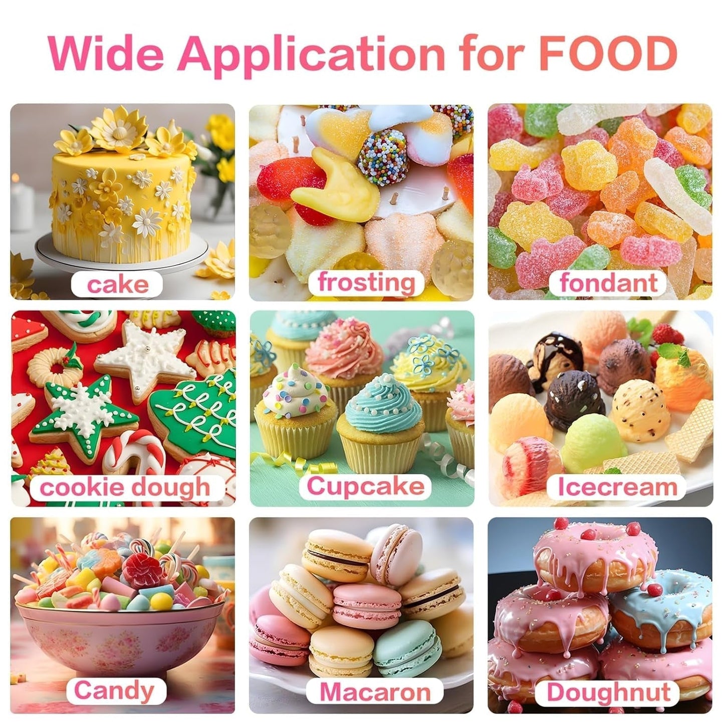Zwarte voedingskleurstof op gelbasis - 40 g voedingskleurstof op gelbasis, suikervrije voedingskleurstof, hooggeconcentreerd, voor het bakken van taarten, bitterkoekjes, glazuur, fondant, koekjes, donuts