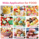 Zwarte voedingskleurstof op gelbasis - 40 g voedingskleurstof op gelbasis, suikervrije voedingskleurstof, hooggeconcentreerd, voor het bakken van taarten, bitterkoekjes, glazuur, fondant, koekjes, donuts