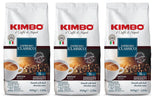 3x Espresso Classico koffiebonen, medium gebrand, hele koffiebonen, medium gebrand, zak van 1 kg, napolitaanse koffie