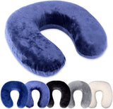 Rocco eK nekkussen, 4 kleuren beschikbaar, reiskussen, neksteunkussen, orthopedisch neksteunkussen, traagschuim