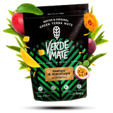 Green Mate Groene Mango & Maracuya 0,5Kg | Mate fruitthee | De exotische smaak van Mate thee De kracht van verkoeling | Natuurlijke stimulatie | Mate Thee uit Brazilië | 500 gr