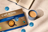 Café Royal Professional Pads, Bio Lungo, 50 Nespresso (R) Professioneel compatibele Pads voor Office en Gastronomie, Bio en Fairtrade gecertificeerd, 100 Prozent Arabica, Intensiteit 5
