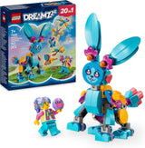 LEGO Dreamzzz Bunchus Creatieve dierenavonturen Kinderspeelgoed Bunny 20-in-1 fantasiespeelset met minifiguur Izzie Cadeau voor meisjes en jongens vanaf 7 jaar 71488 Bouwsets Bekijk de standaardtitel van de LEGO Store