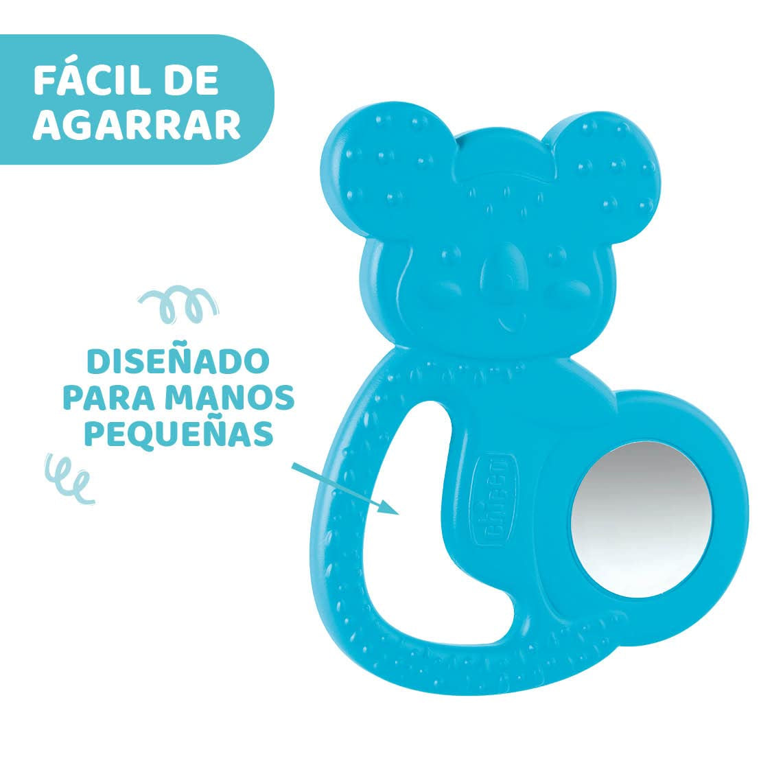 Chicco Fresh Power 3D Koala bijtspeeltje, 4M+