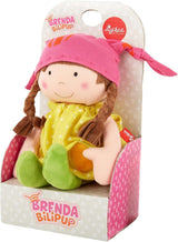 SIGIKID 39411 Kleine zachte meisjespop, babyspeelgoed, aanbevolen vanaf 6 maanden, geel