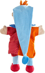 HABA Kasper handpop – Vanaf 18 maanden, Wasbaar op 30°C, Ideaal voor poppen- en rollenspel, poppentheater – 2011866001