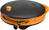 Fiskars Comfort L waterrad met wielen, all-inclusive bewateringsset, totaal bereik van 31,5 m, automatisch oprollen, universele tuinslang (Ø 13 mm), universele kraanaansluiting, 1071670