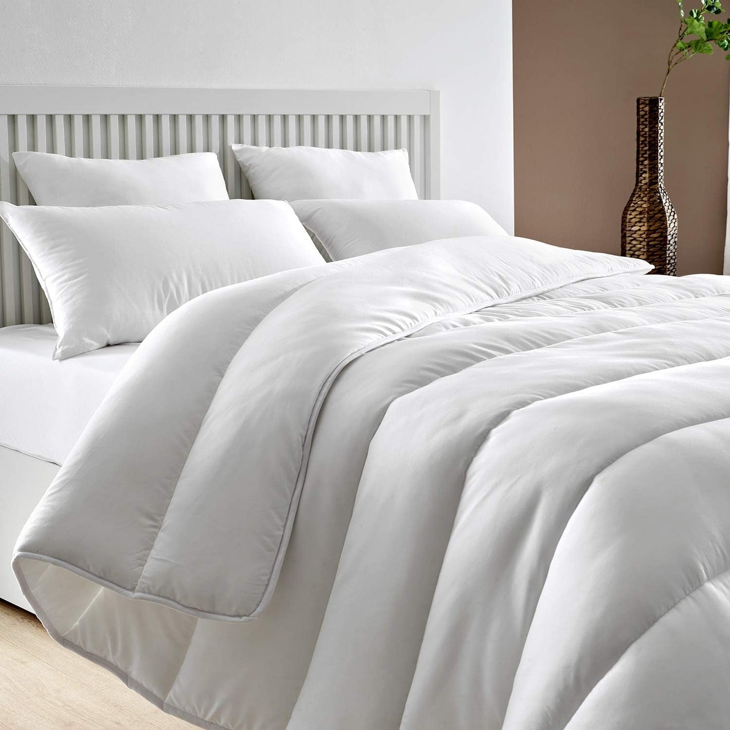Pikolin Home - 400 G Anti-mijtendekbed, geschikt voor winterkamers en lage temperaturen, bed 200-240 X 280 Cm. Quilts en quilts Naty Shop