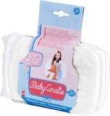 Luiers Theo Klein 1673 Baby Coralie | Voor poppen van 30 tot 50 cm | Drie luiers met klittenband | Speelgoed voor kinderen vanaf 3 jaar