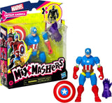 Mixmashers Marvel Captain America Avengers Mix-And-Match actiefiguur en accessoires Actiefiguren Naty Shop