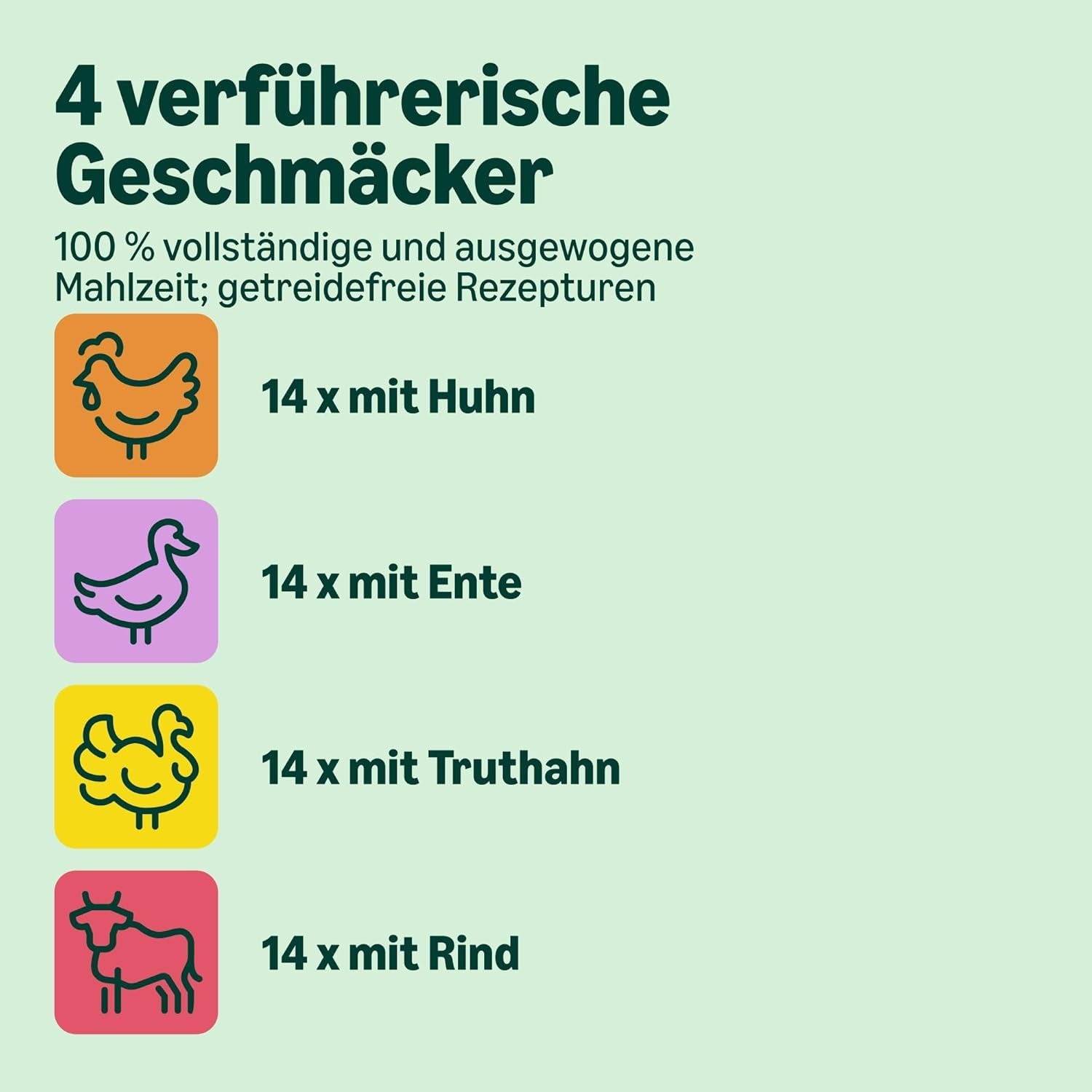 Amazon Graanvrij nat kattenvoer voor volwassen katten Vlees in gelei Selectie 4,76 kg 56 verpakkingen van 85 g (voorheen levenslang)