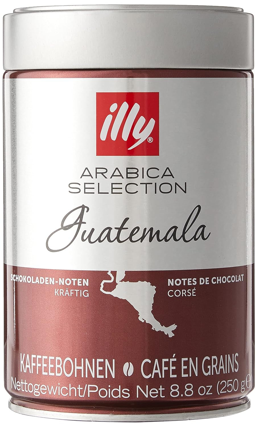 illy koffiebonen, selectie Arabica koffiebonen, Guatemala, verpakking van 6 (6 x 250 g)