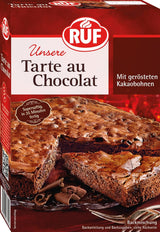 RUF Tarte Au Citron, Backmischung Für Einen Schnellen Zitronen-Kuchen Französische Art, Mit Fruchtiger Zitronen-Glasur Naty Shop Chocolade 470 G