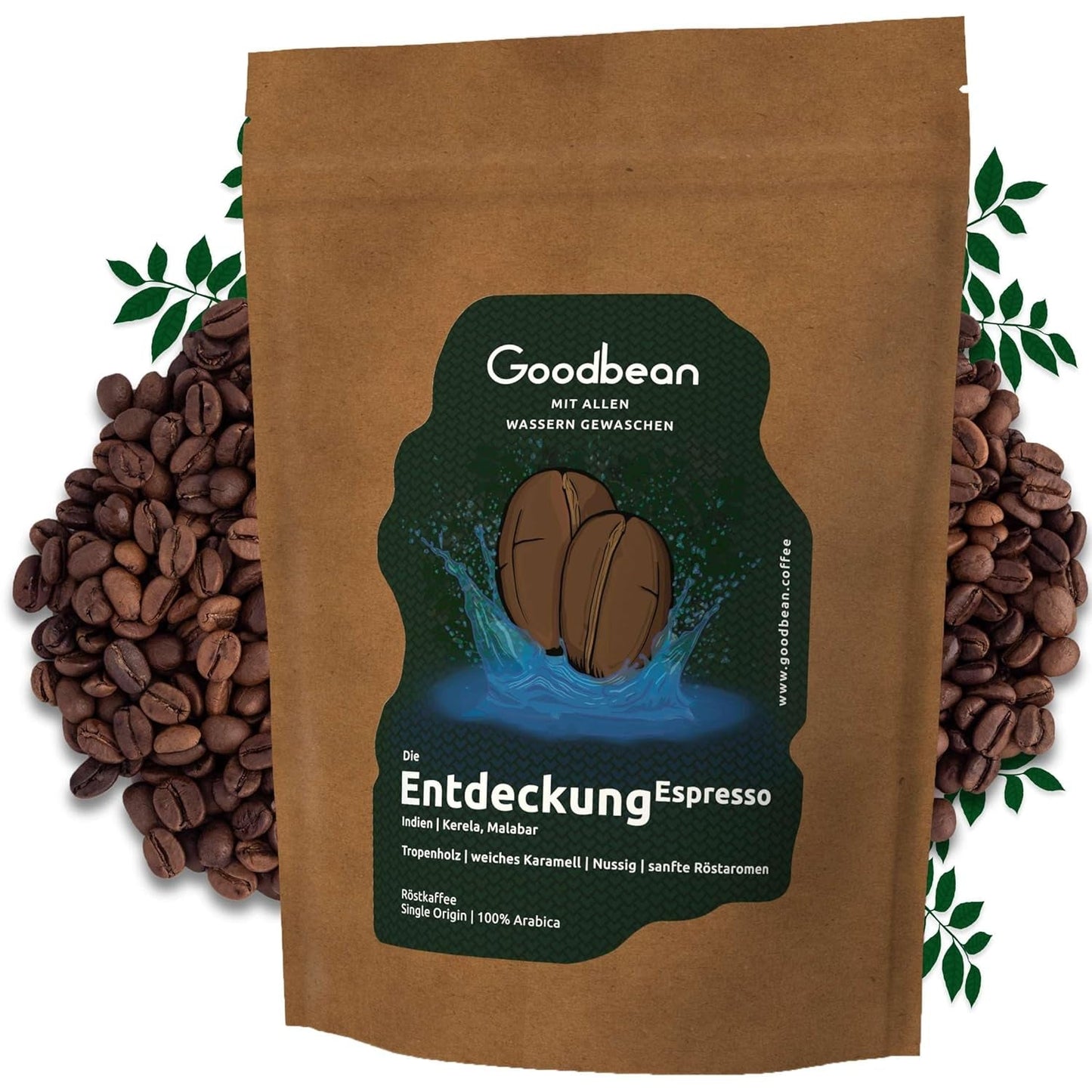 Ontdekking - Espresso | Koffiebonen 500g - 100% Arabica | voor volautomaten/portafilter/espresso | Hele koffiebonen | Verse koffiebonen