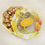 Chocolade Selectie Eieren | 288 gram | 2 x Kuifeieren en chocoladetruffels | 3 x 90 g | De beste Marc de Champagne-truffels in witte chocolade | Paaschocolade | Geschenk van chocolade