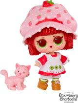 LOL Verrassing! Loves Strawberry Shortcake Tots - Geurpoppen om te verzamelen met 7 verrassingen, huisdier, mode, schoenen, hoed, speelset met Strawberry Shortcake Convertible House, vanaf 4 jaar