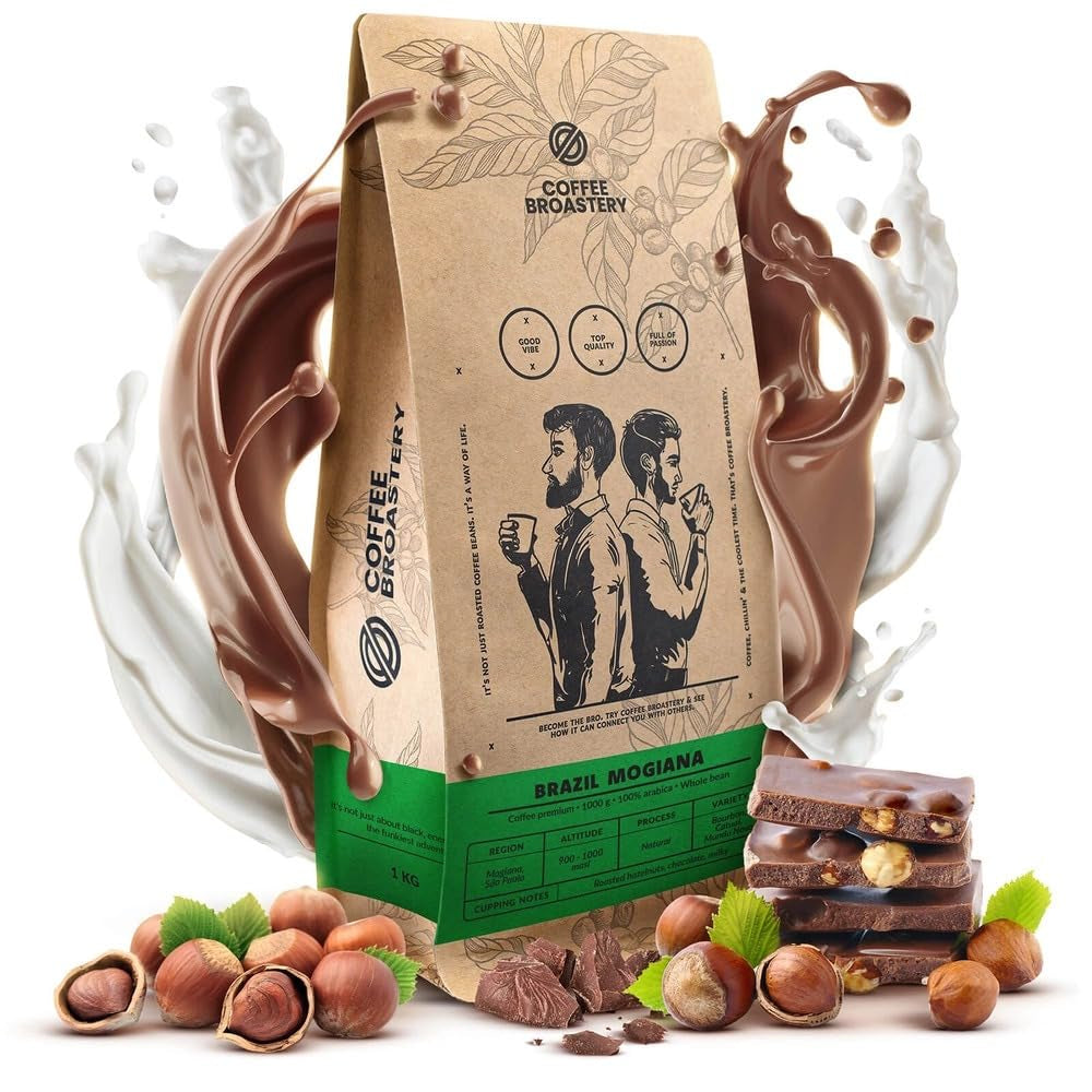 Set koffiebonen 3x1kg 3000g | Brazilië Guaxupe | Brazilië Mogiana | Brazilië Cerrado | Brazilië | Speciale koffie | Vers gebakken
