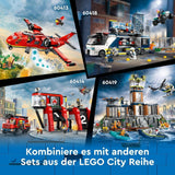 LEGO City Politietruck met laboratorium, quadpolitieset en speelgoedtruck voor kinderen, cadeau voor jongens en meisjes vanaf 7 jaar, plus 5 minifiguren - 2 politieagenten, 1 wetenschapper en 2 boeven 60418 Bouwsets Beuche in LEGO-Store
