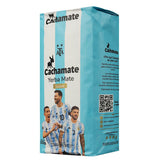 CACHAMATE Mundial Suave 500G | Speciale editie voetbal | Argentijnse Yerba Mate | 12 maanden natuurlijke rijping | Antioxiderende en diuretische eigenschappen