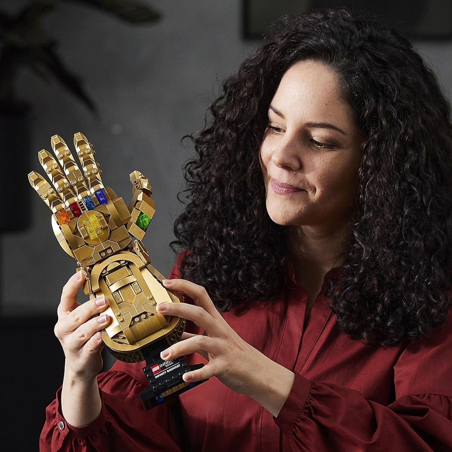LEGO 76191 Marvel Super Heroes Infinity Glove Avengers Thanos Glove modelbouwset voor volwassenen Fanitem cadeau voor mannen vrouwen Her Him bouwsets Bekijk de LEGO-Store